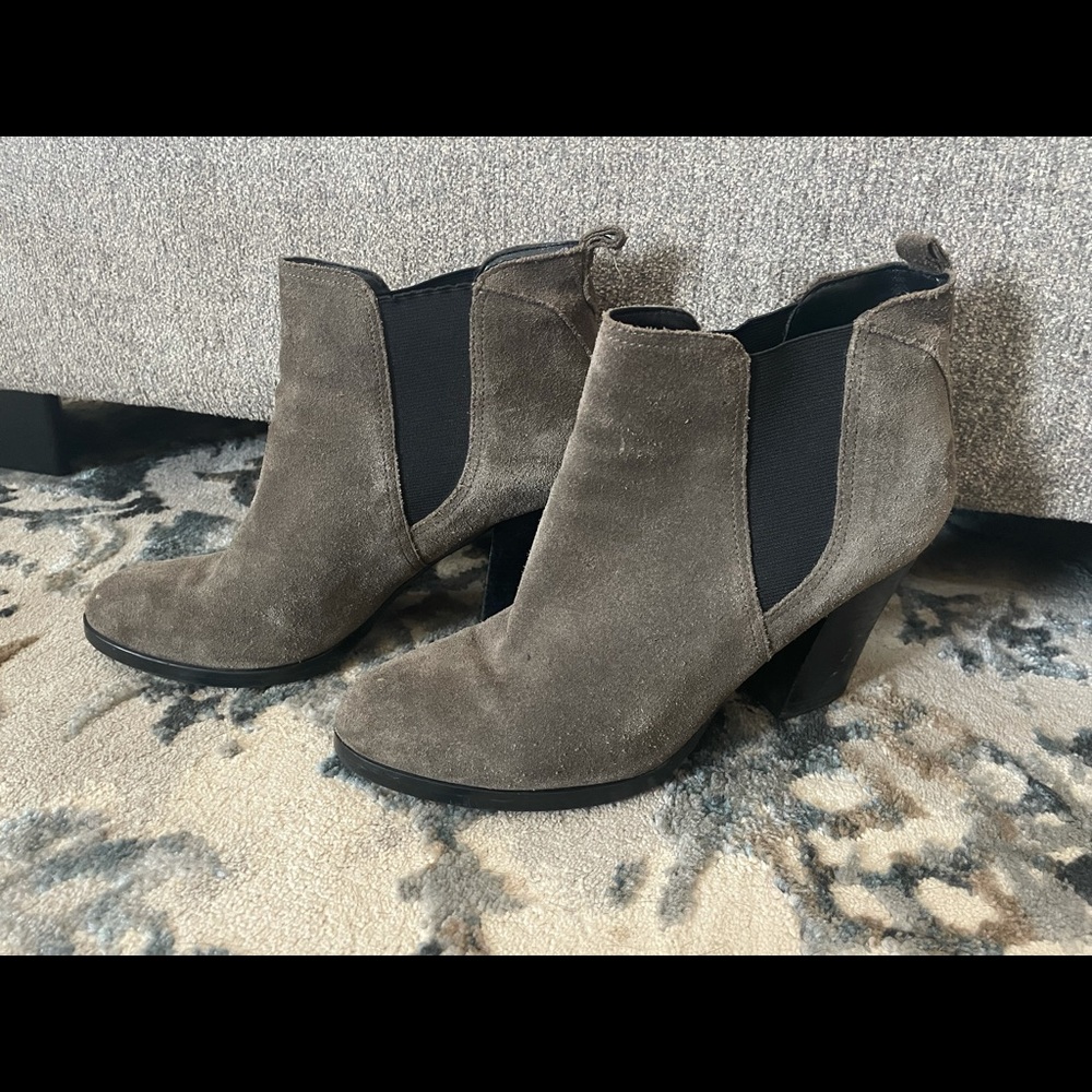 Marc Fisher Suede Chelsea Booties
